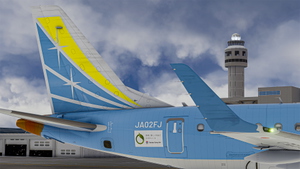 FDA Fuji Dream Airlines - JA02FJ  Light Blue - FSS Embraer E170 thumbnail 4