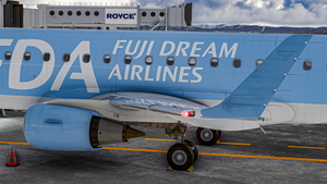 FDA Fuji Dream Airlines - JA02FJ  Light Blue - FSS Embraer E170 thumbnail 6