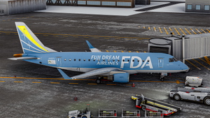 FDA Fuji Dream Airlines - JA02FJ  Light Blue - FSS Embraer E170 thumbnail 7