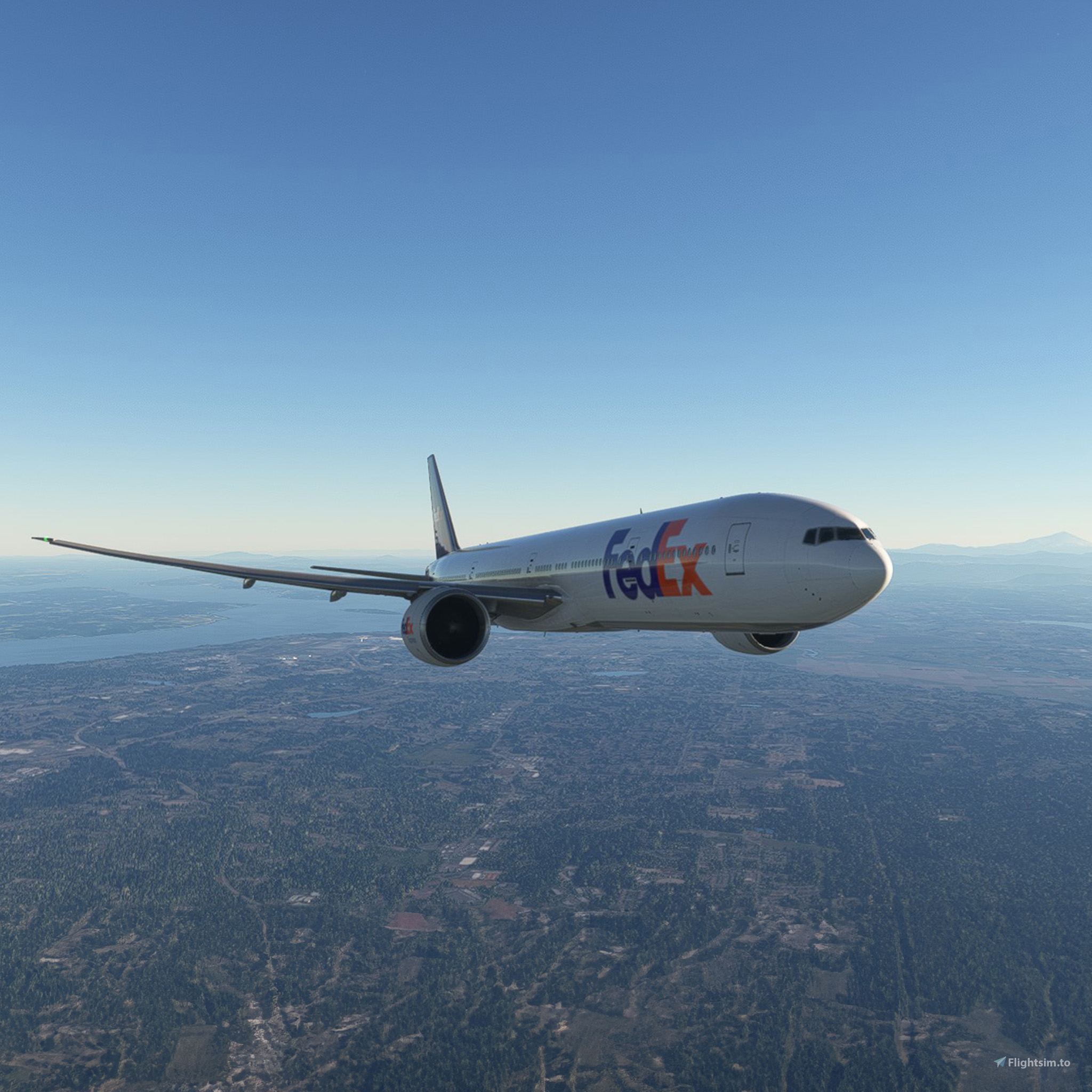 FedEx 777-300ERSFx dla Microsoft Flight Simulator | MSFS