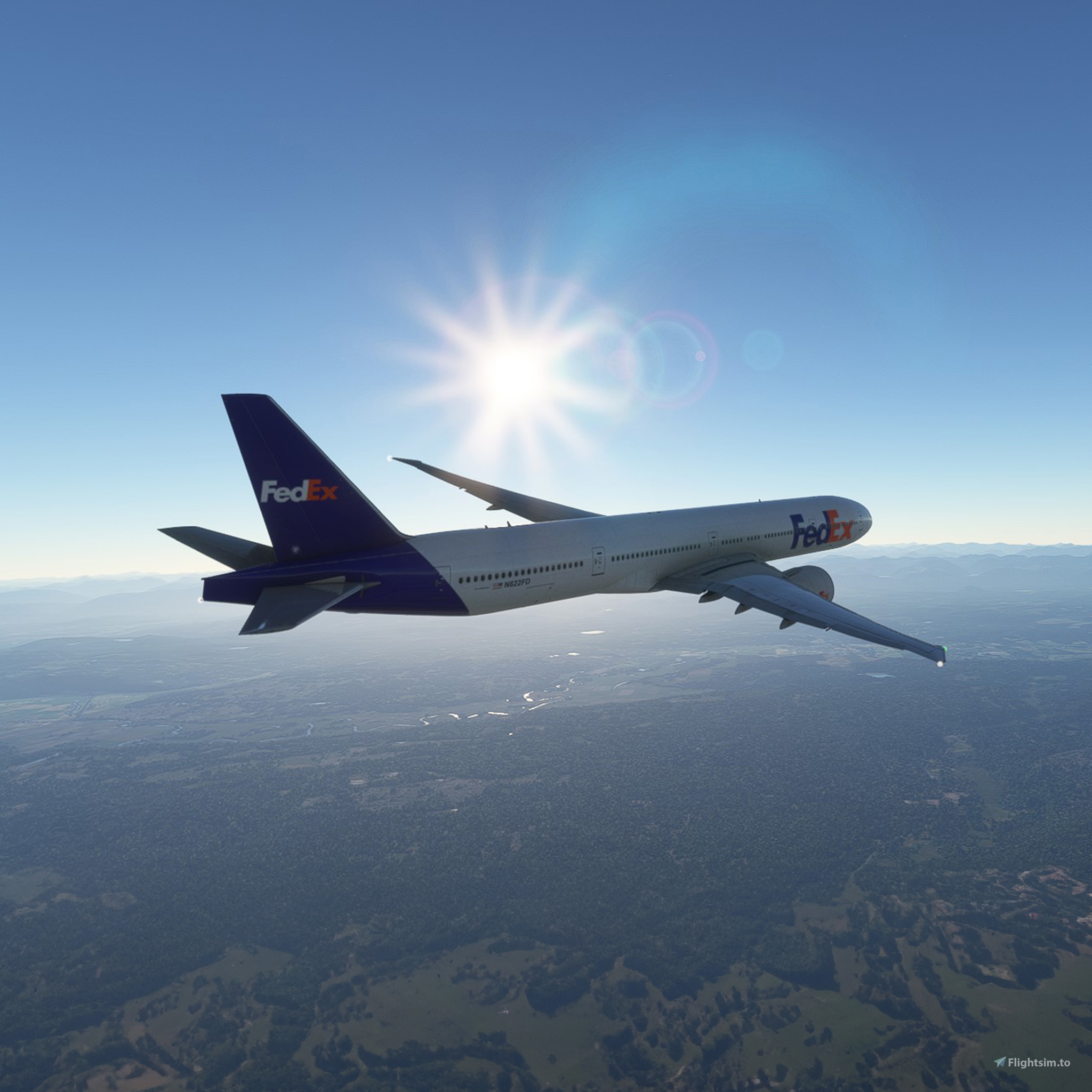 FedEx 777-300ERSFx dla Microsoft Flight Simulator | MSFS