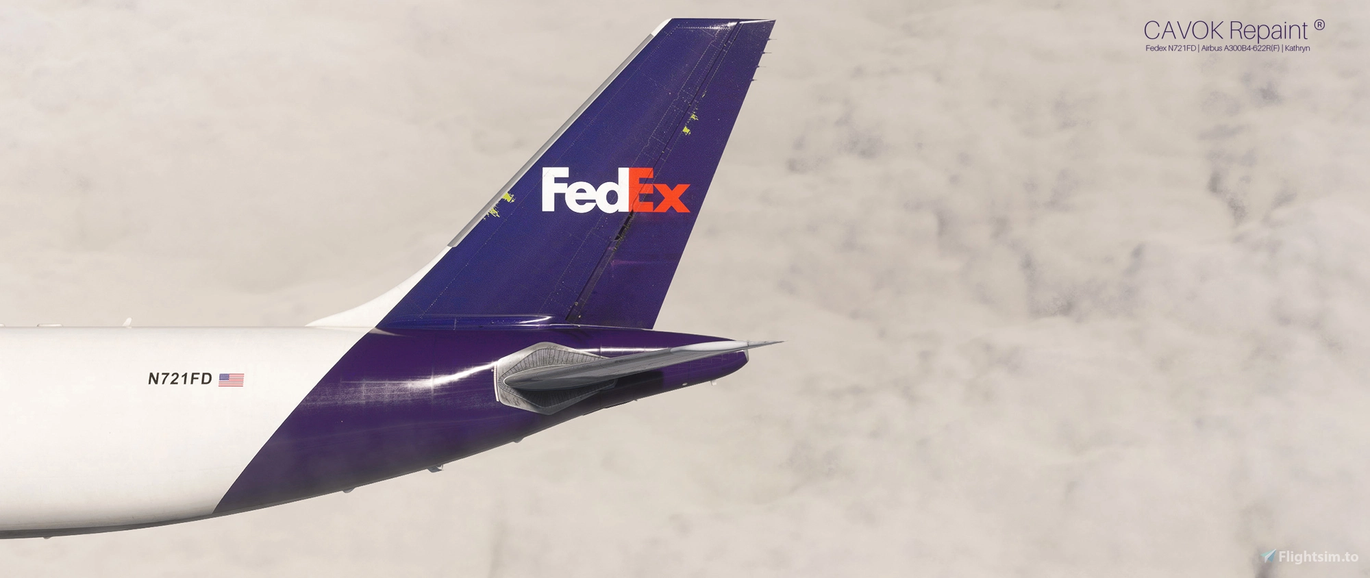 Fedex N721FD | Airbus A300B4-622R(F) | Kathryn のために Microsoft