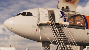 FedEx (N722FD & N664FE) 8K & 4K - IniBuilds A300 Freighter thumbnail 11