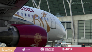 FENIX 320 Juneyao Air 吉祥航空 B-6717 10 YEARS ANNIVERSARY thumbnail 2