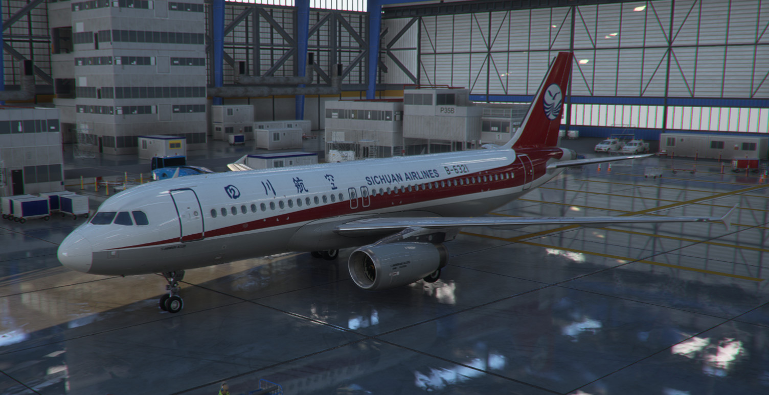 8K] [IAE]Fenix 320v2 Sichuan Airline B-6321 四川航空B-6321