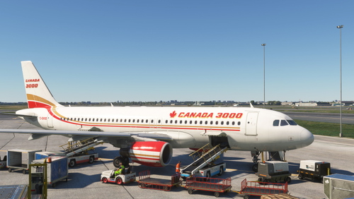 Fenix A-320 V2 Canada 3000 With Cabin Interior