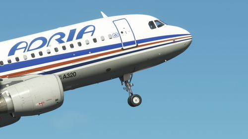 Fenix A320 | Adria Airways | YU-AOB 8K