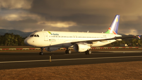 FENIX A320 | Air Namibia V5-ANK 4-8K