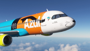 Azul Pateta PR-YSR | Fenix A320 V2 CFM thumbnail 2