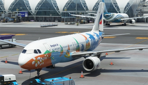 Fenix A320 | Bangkok Airways - Hua Hin | HS-PGF