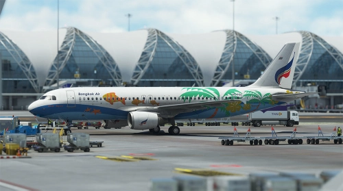 Fenix A320 | Bangkok Airways - Pha Ngan | HS-PGL