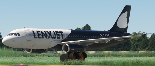 Fenix a320  Lenx Jet G-LEXA [IAE] [4K] [CABIN]