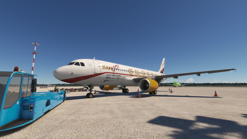 Fenix A320 | sanGO! Air (Old) (v1/1.5) VP-SNG