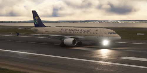Fenix A320 | Saudi Arabian Airlines HZ-ASG