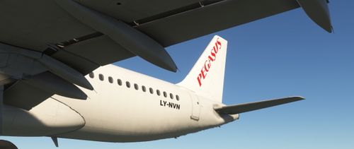 Fenix A320-214 Avion Express LY-NVN Pegasus Livery