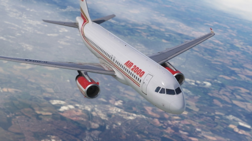 Fenix A320 Air 2000 1987 Colours G-OOAA IAE