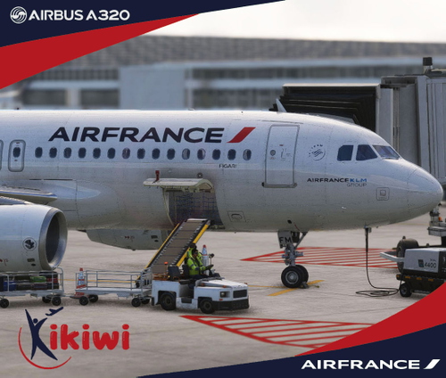 Fenix A320 CFM (V2) Air France F-HZFM - 8K