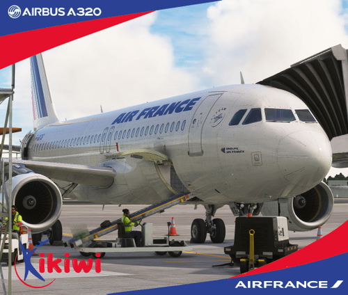 Fenix A320 CFM (V2) Air France 1990 Livery - 8K