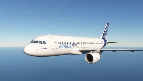 Fenix A320 Block 2 Airbus Industrie Modern House  F-WWBA Sharklets + Wing Fences