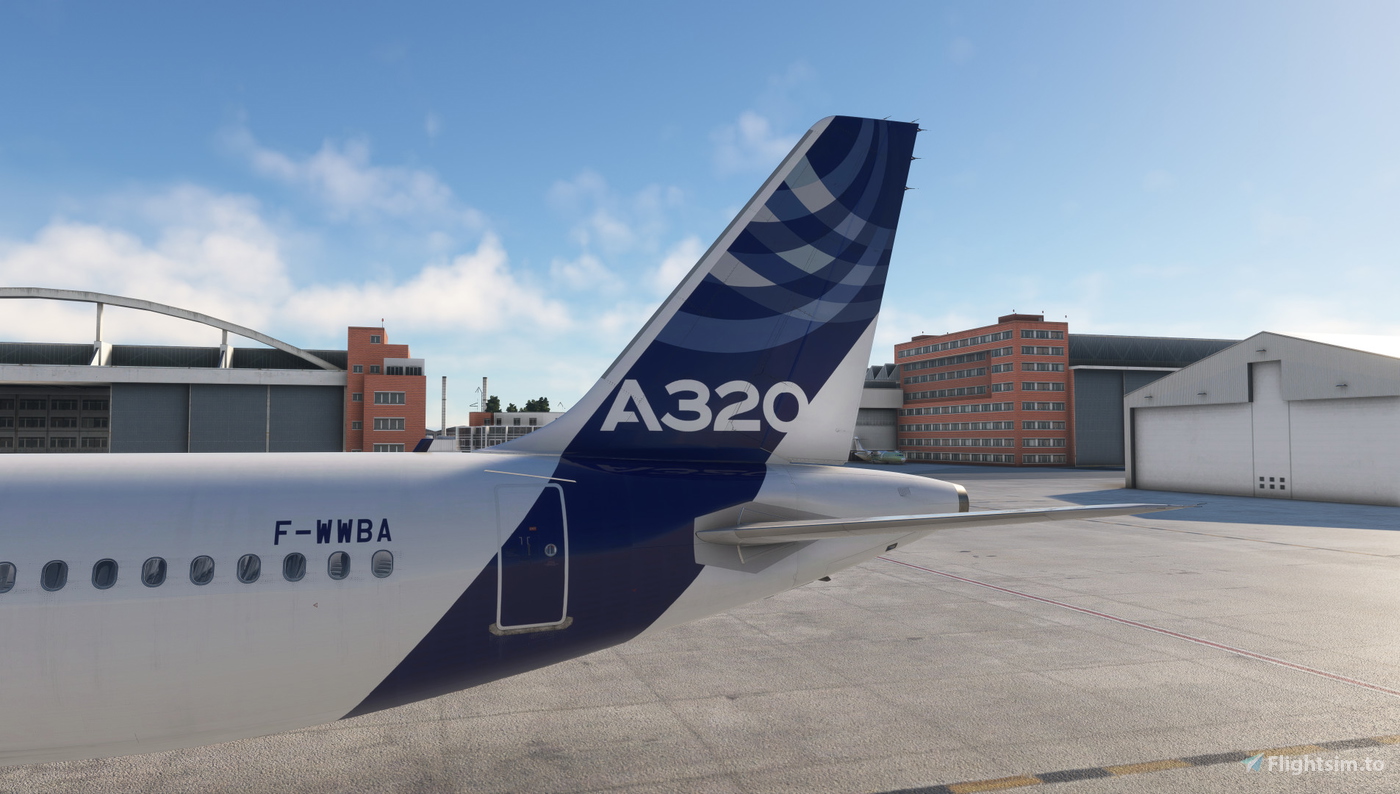 Fenix A320 Block 2 Airbus Industrie Modern House F-WWBA for Microsoft ...