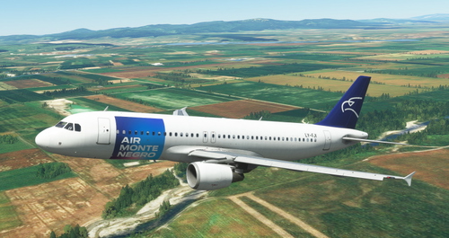 [FENIX A320] AirMontenegro (LY-FJI)