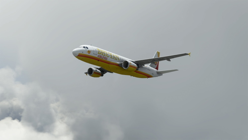 Fenix A320 Bhutan Airlines | (A5-DOR) DORJI  with Cabin | 8K