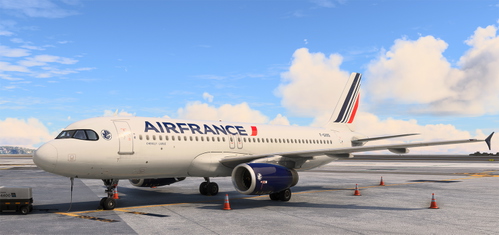 Fenix ​​A320 Block V2 - Air France IAE  F-GXXS