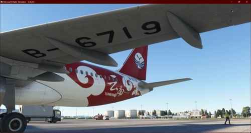  SICHUAN AIR LINES B-6719 云南号 A320-232 8K