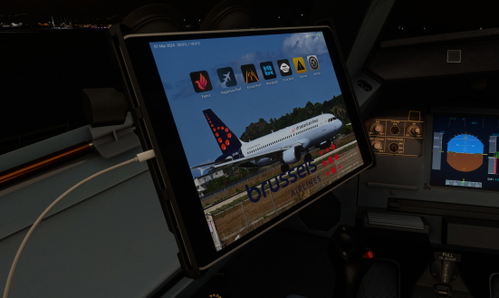Fenix A320 Brussels EFB