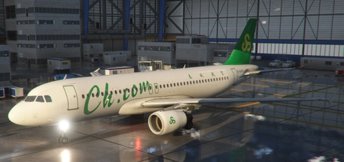 [8K] [CFM] Fenix A320v2 Spring Airline B-6645 春秋航空B-6645