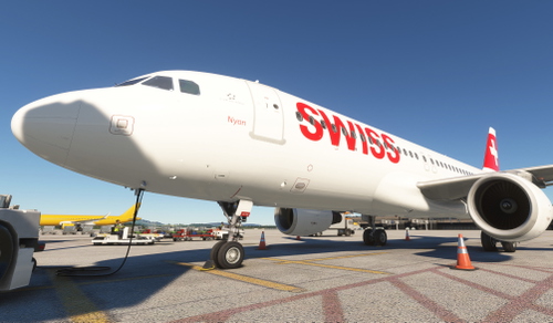 [DISCONTINUED] Fenix A320 CFM Swiss | HB-IJL | 4k 