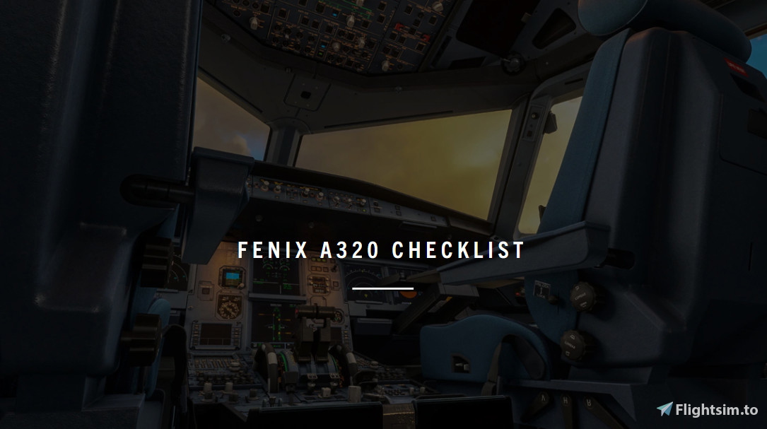 FENIX A320 CHEKLIST - Image 1
