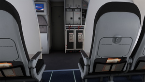 MSFS 2024 Fenix A320 SL CFM Drukair (A5-JKW) with Cabin Interior thumbnail 8