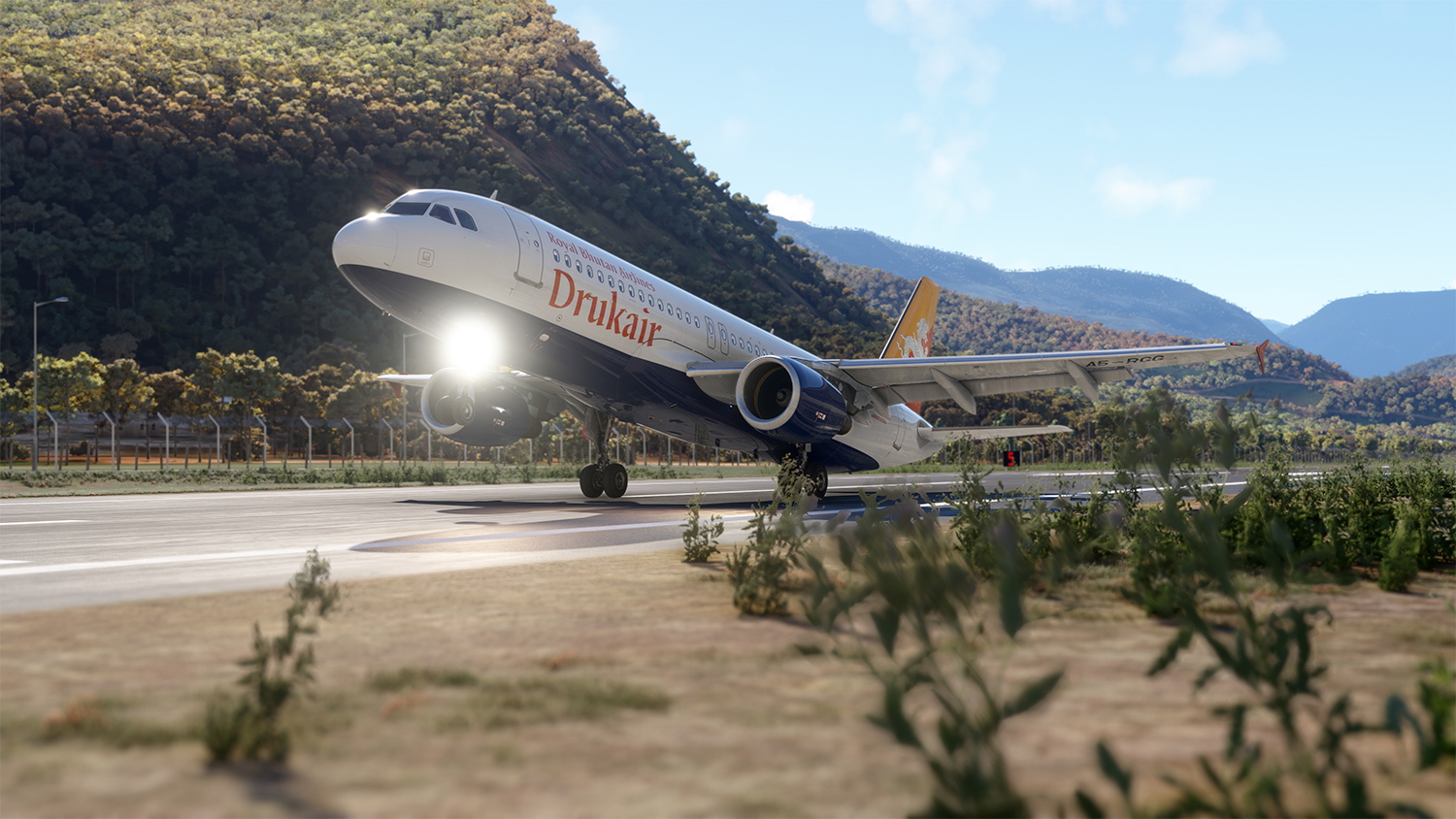 Fenix A320 V2 B2 | Drukair A5-RGG with Cabin Interior (2024) | 8K - Image 1