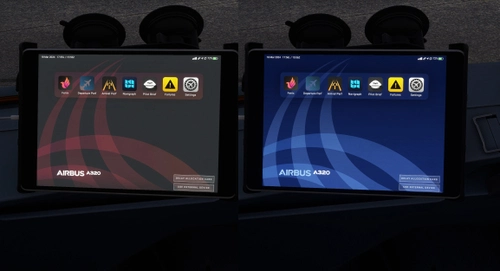 Fenix A320 EFB Background (2 versions)