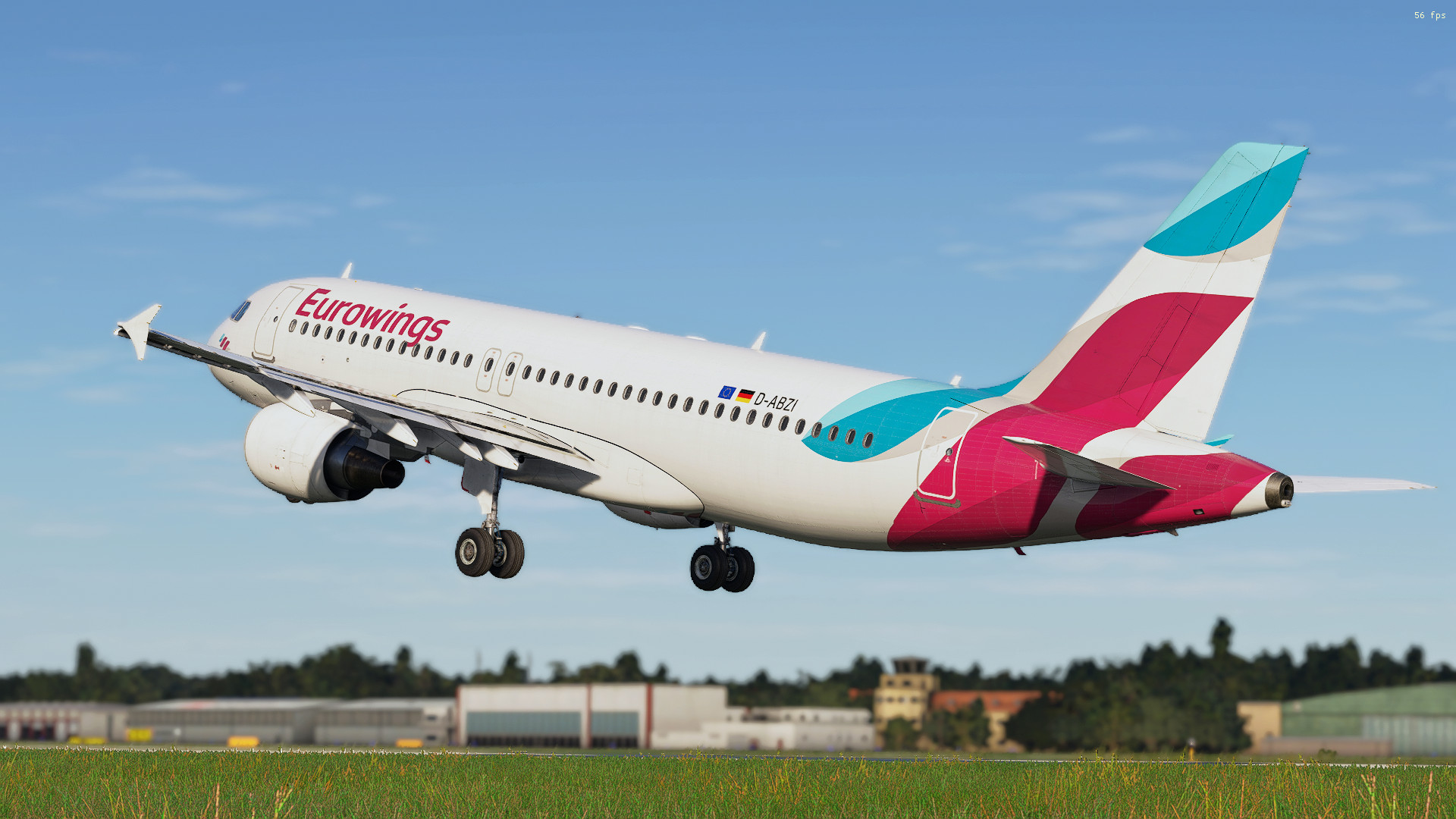 [ B2 READY ] Fenix A320 | Eurowings D-ABZI [w/Cabin] - Image 1