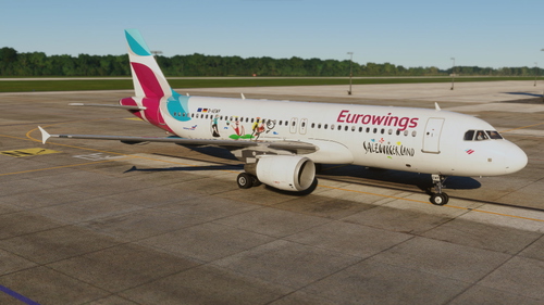 Fenix A320 Eurowings "Salzburger Land" (D-AEWP)