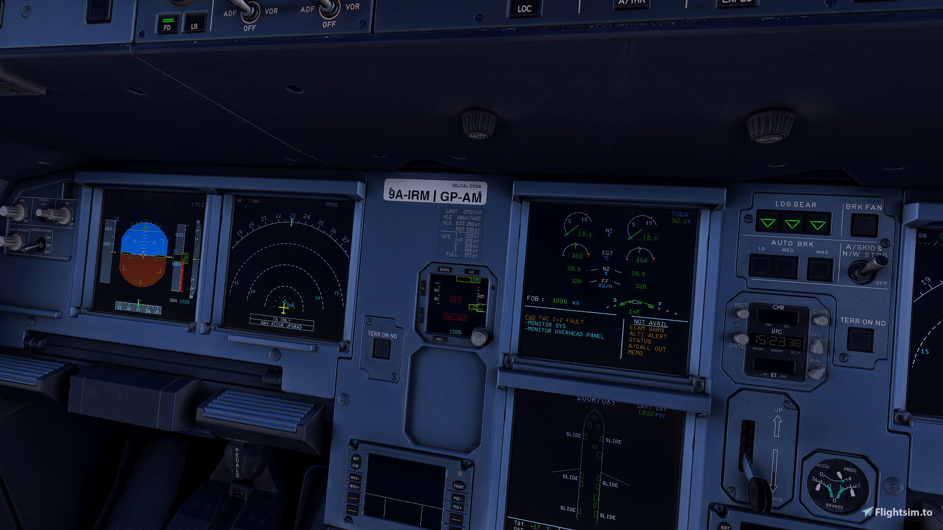 FENIX a320 | Fly Air41 (Condor) 9A-IRM 8K - Aircraft Liveries for