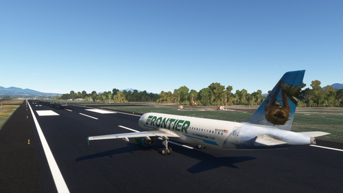 Fenix A320 Frontier Airlines  | Tico The Two-Toed Sloth | N620FR (Semi-Fictional)