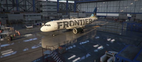 FENIX A320 FRONTIER AIRLINES (N213FR) MONTANA THE ELK
