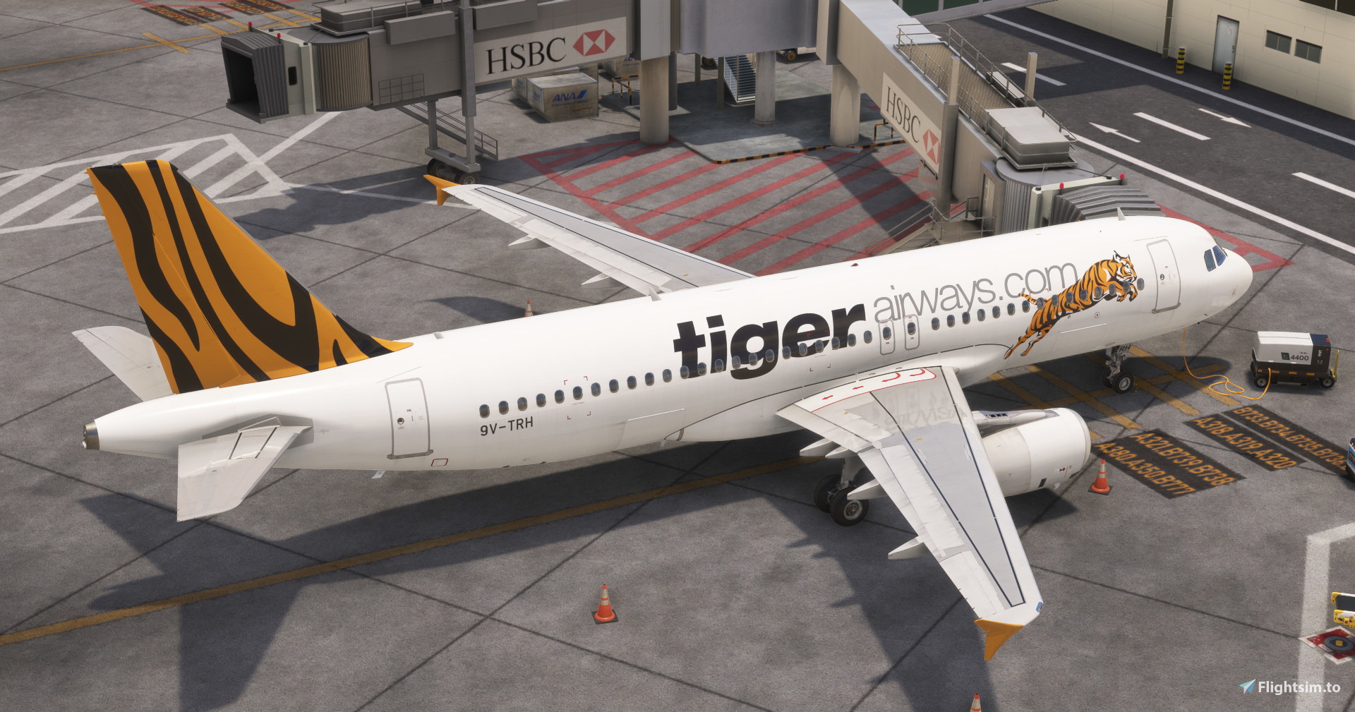 Fenix A320 IAE - Tiger Airways - 9V-TRH [4K] - MSFS Add-on - Flightsim.to