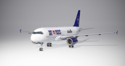 Fenix A320 IAE | D-ALAB (WE Love PARIS)  | Air German | VA