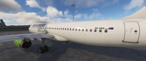 Fenix A320 IAE Express Oceania (ZK-OEF - 2024)