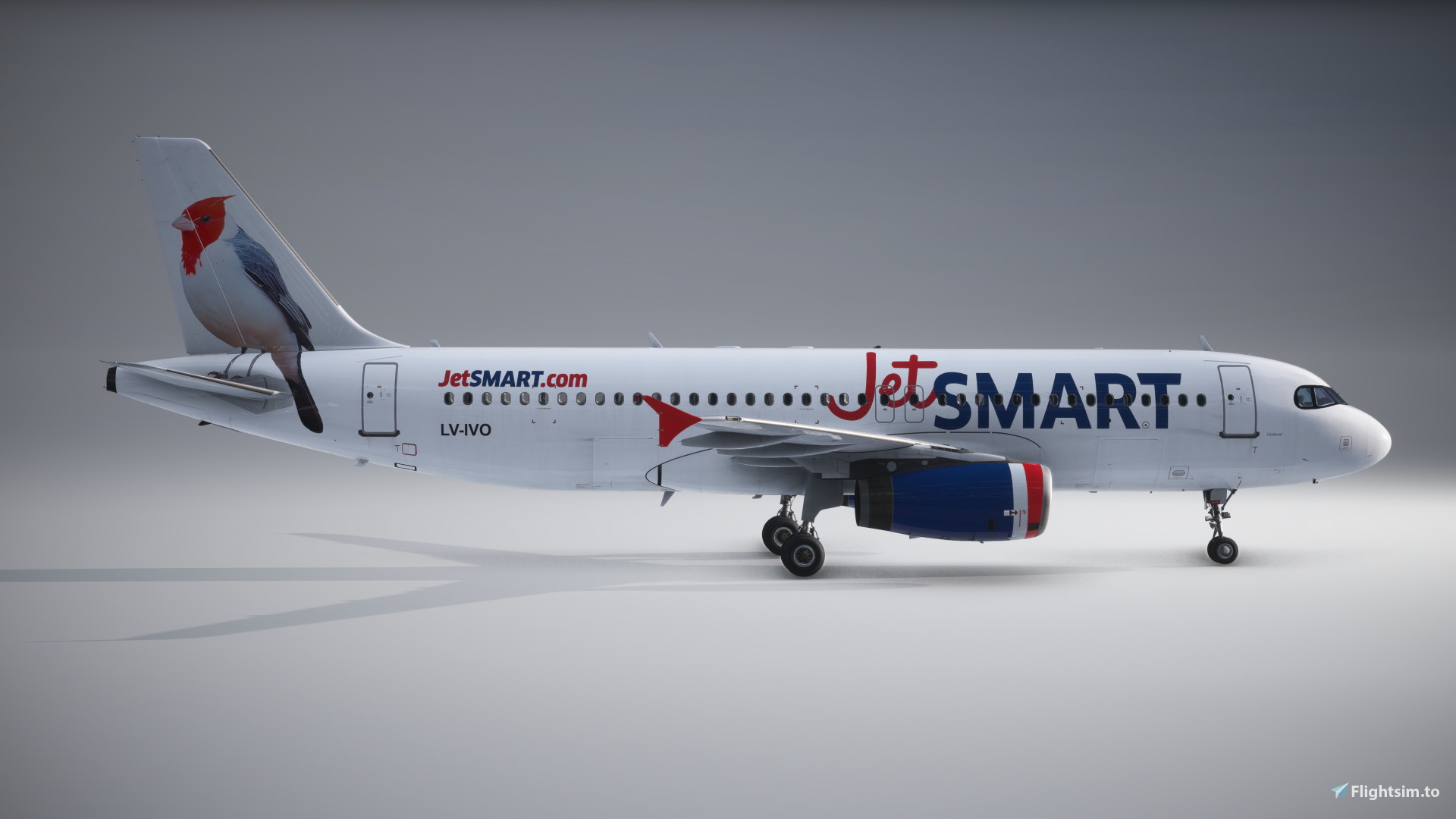 Fenix A320 (IAE) JetSMART Argentina (LV-IVO) Cardenal - Image 1