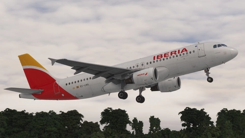 Fenix A320 Iberia EC-LRG 