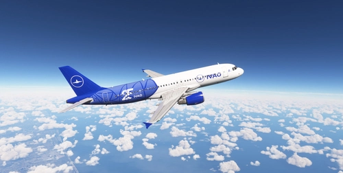 [Fenix A320 v2] IVAO 25th Anniversary Special Livery