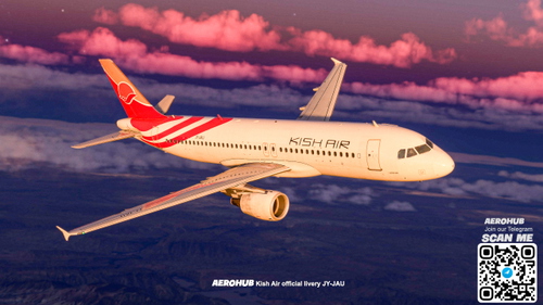 Fenix A320 Kish Air JY-JAU