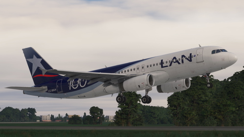 Fenix A320 LAN Airlines CC-BAA “100 Aviones” (Block 2)