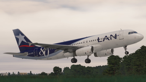 Fenix A320 LAN Airlines CC-COI “80 Años”(Block 2)