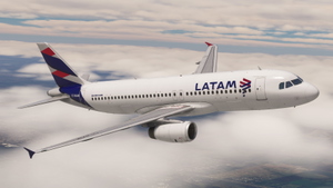 Fenix A320 LATAM Airlines CC-BAM | 8K & 4K thumbnail 3